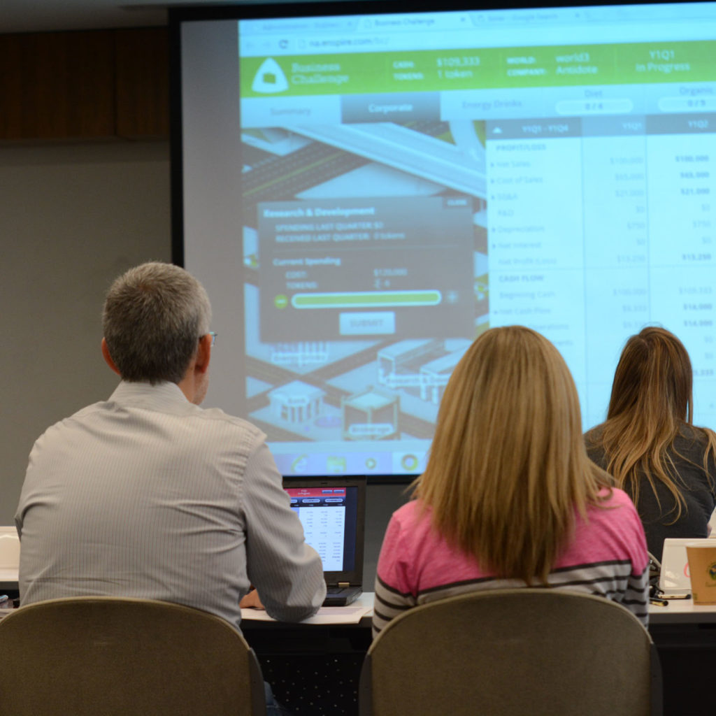 Senior leaders in an executive leadership program