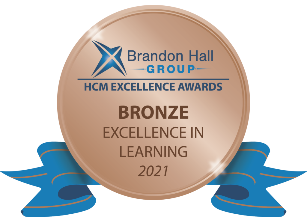 Abilitie awarded Bronze 2021 Best Use of Games or Simulations for Learning by Brandon Hall Group